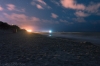 Noční pláž, Rowy